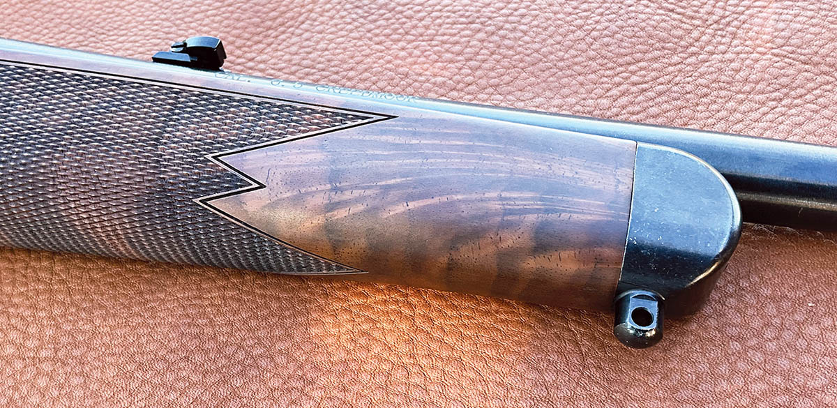 The sling mount is permanently welded to the nose cap, making a strong but unstable bipod mount.